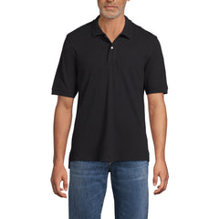 Men's Banded Short Sleeve Mesh Polo