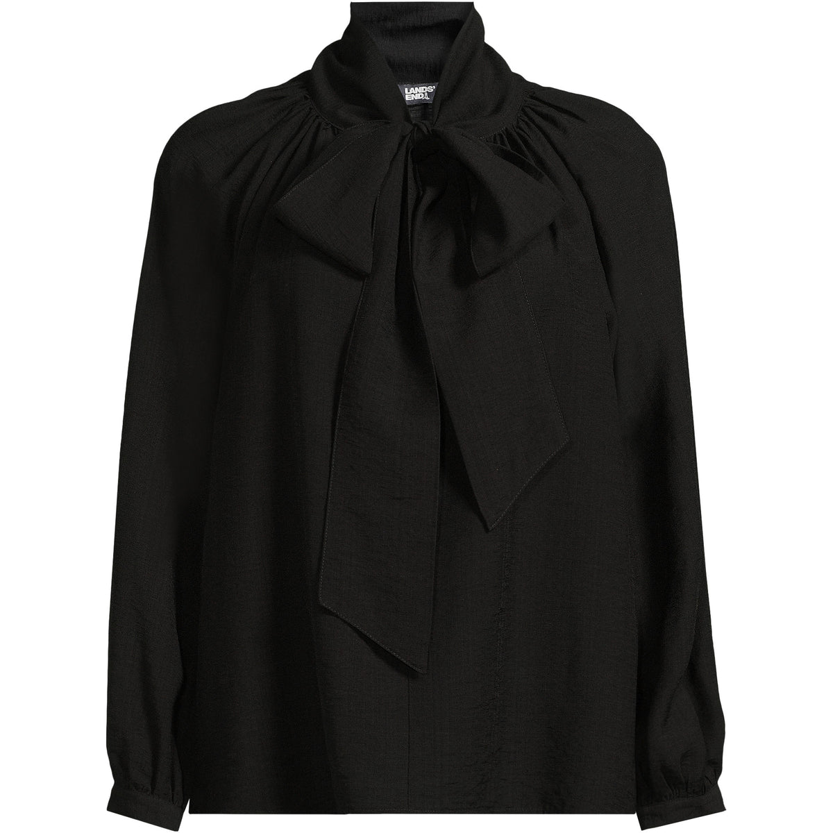 Women's Long Sleeve Bow Blouse