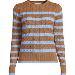 Women's Tall Drifter Modern Cable Crew Sweater