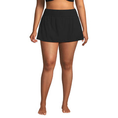 Women's Plus Size Tulip Hem Swim Skort