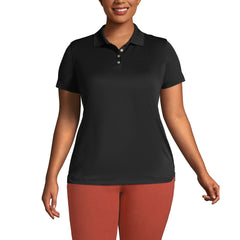 School Uniform Women's Plus Size Short Sleeve Polyester Polo Shirt