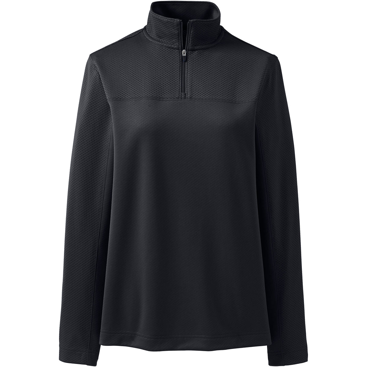 Women's Textured Quarter Zip Pullover