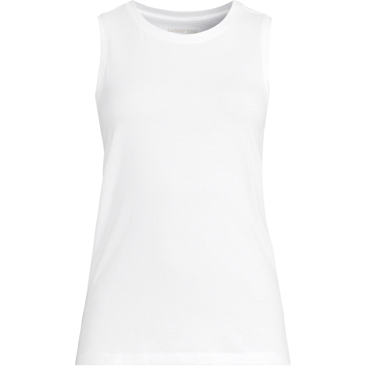 Women's Tall Supima Cotton Crew Neck Tank