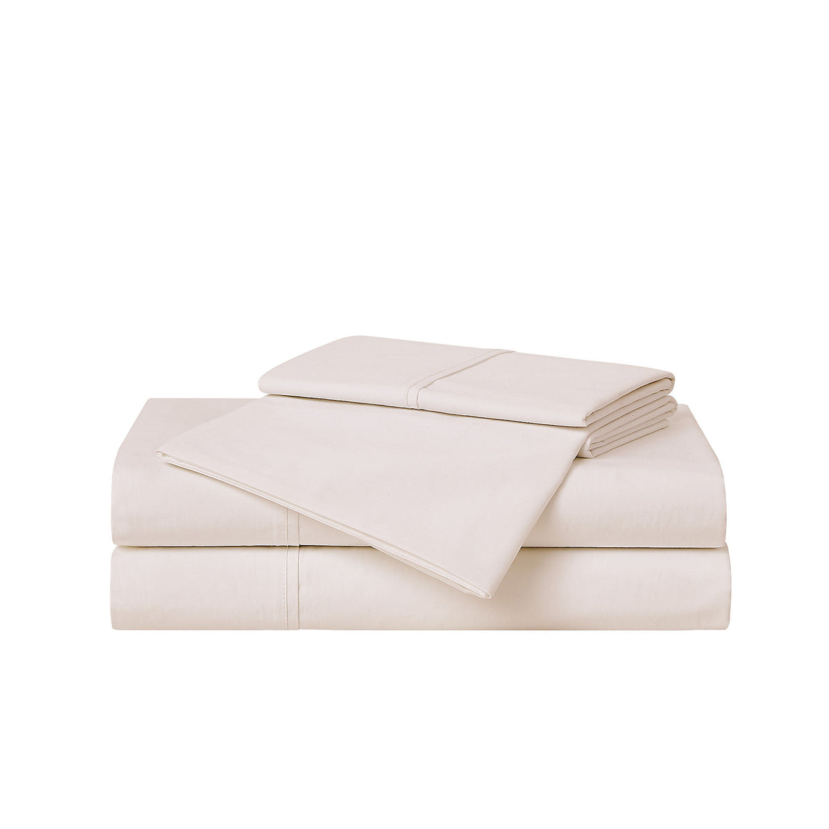 Cannon Solid Cotton Percale Sheet Set