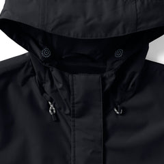 Petite Waterproof Hooded Packable Raincoat