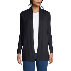 Women's Tall Long Sleeve Open Long Cardigan Sweater