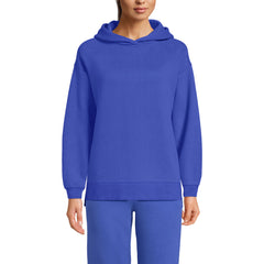 Women's Long Sleeve Serious Sweats Hooded Tunic Sweatshirt