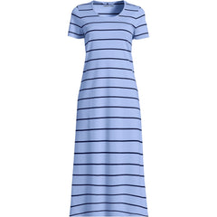 Women's Cotton Short Sleeve Midcalf Nightgown