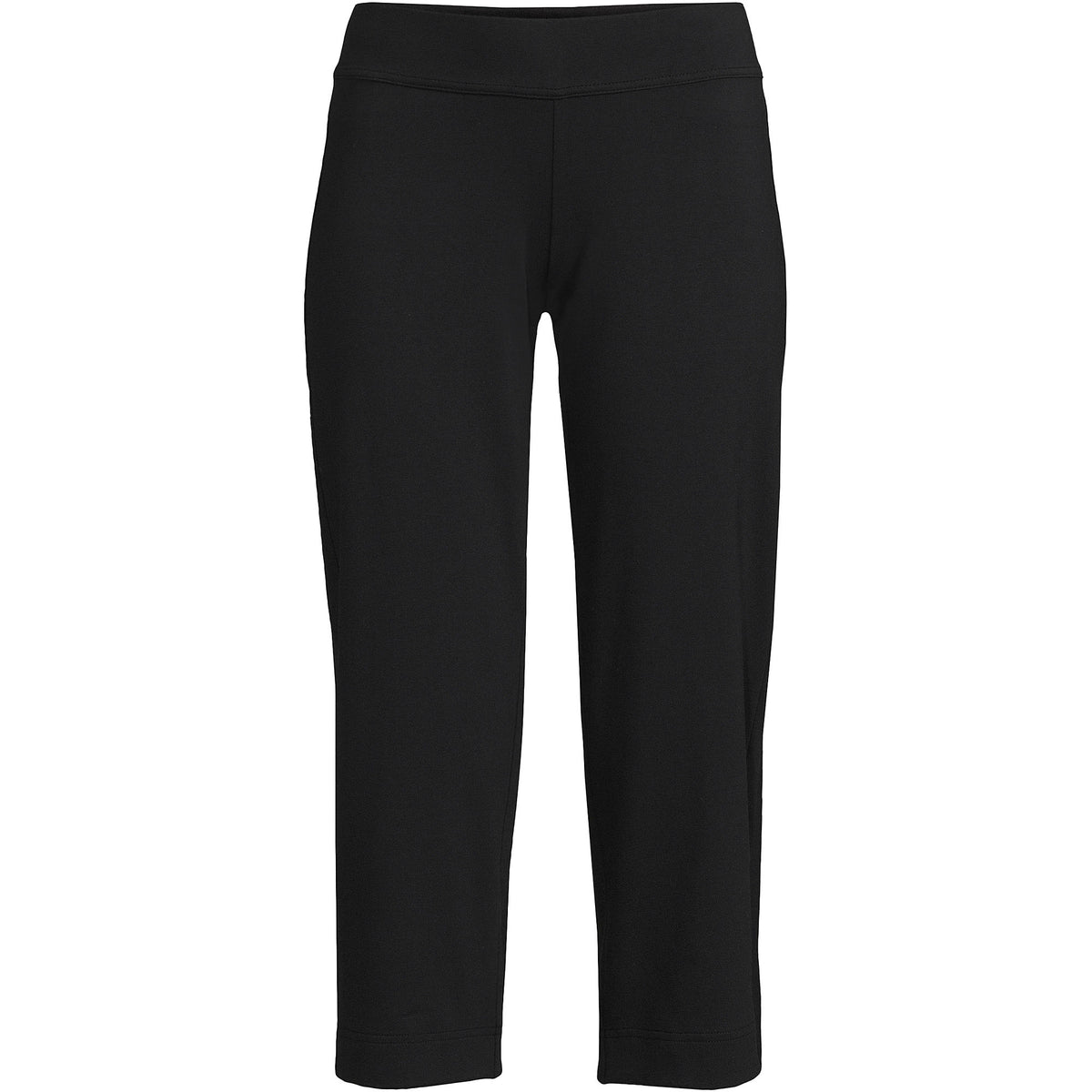 Women's Plus Size Starfish Mid Rise Pull On Crop Pants