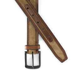 Men's Big Rugged Leather Belt