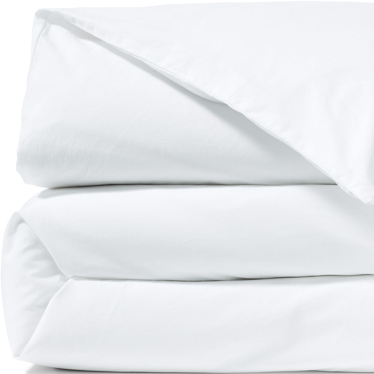300 Thread Count Cotton Smooth Percale Duvet Bed Cover