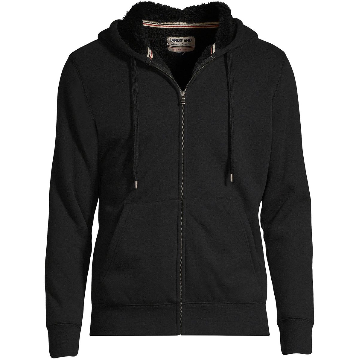 Men's Tall Serious Sweats Full Zip Sherpa Fleece Hoodie