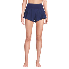 Women's 3" Pinchless Flutter Swim Short with Panty