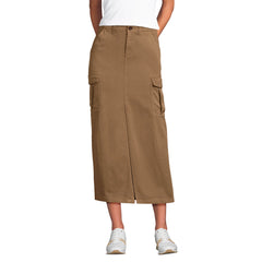 Women's Petite Cool Fade Cargo Midi Skirt