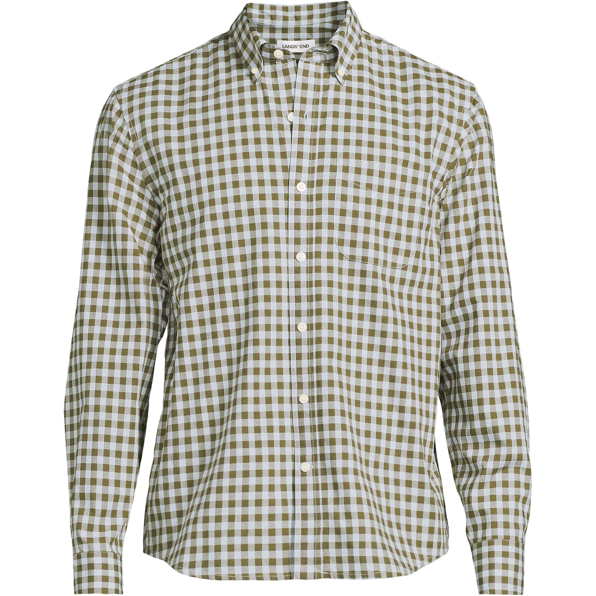 Men's Tall Long Sleeve Poplin Shirt