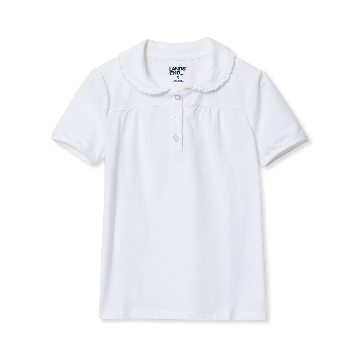Girls Frill Collar Tee
