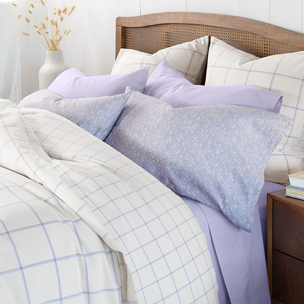 Oxford Yarn Dyed Cotton Sham