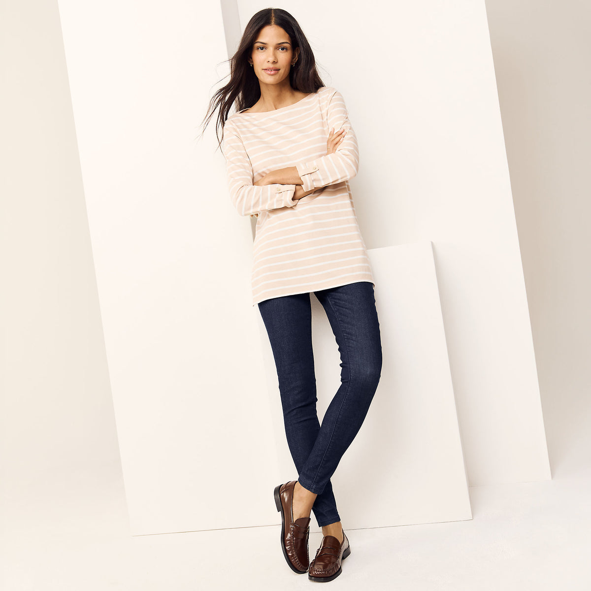 Women's High Rise Stretch Denim Skinny Jeans