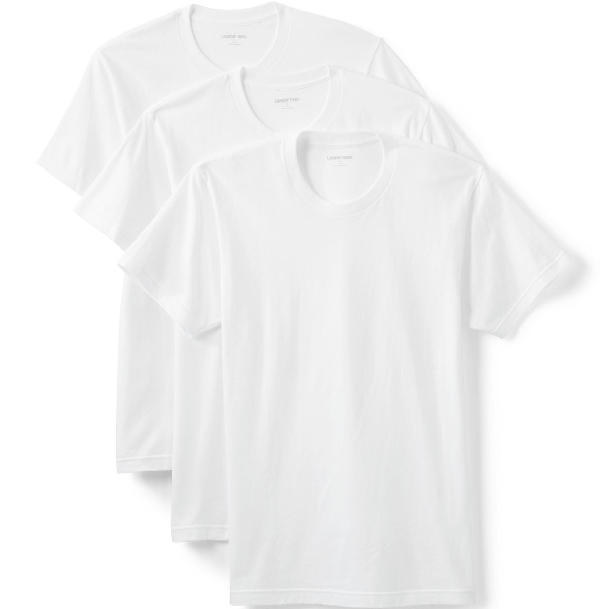 Men's Big Crewneck Undershirt 3 Pack