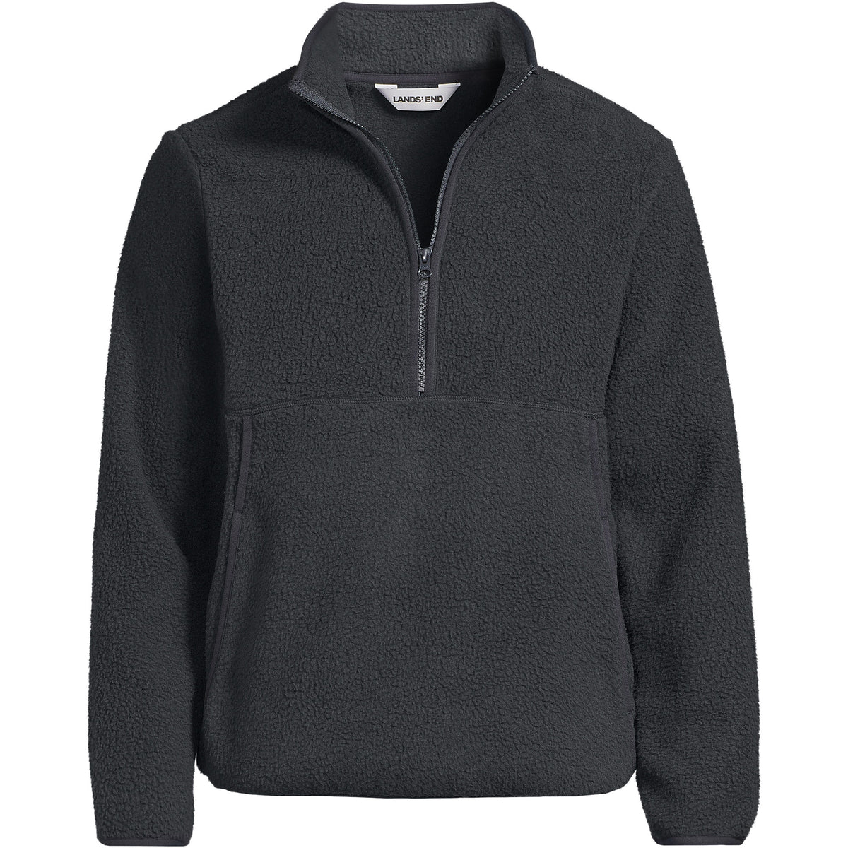 Men's Tall Half Zip Sherpa Fleece Pullover