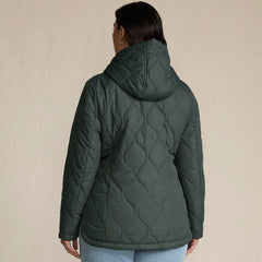 Plus Size FeatherFree Quilted Insulated Jacket
