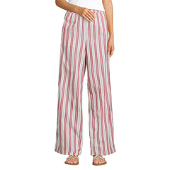 Women's Poplin High Rise Extra Wide Leg Pants