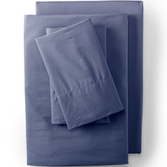 Essential Garment Washed Cotton Percale Bed Pillowcases