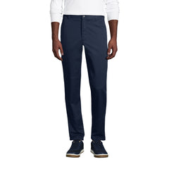 Men's Tailored Fit Blend Plain Front Pants