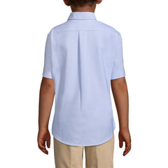Boys Husky Short Sleeve Oxford Dress Shirt