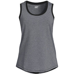 Women's Sleeveless Power Performance Scoop Neck Curved Hem Tunic Tank