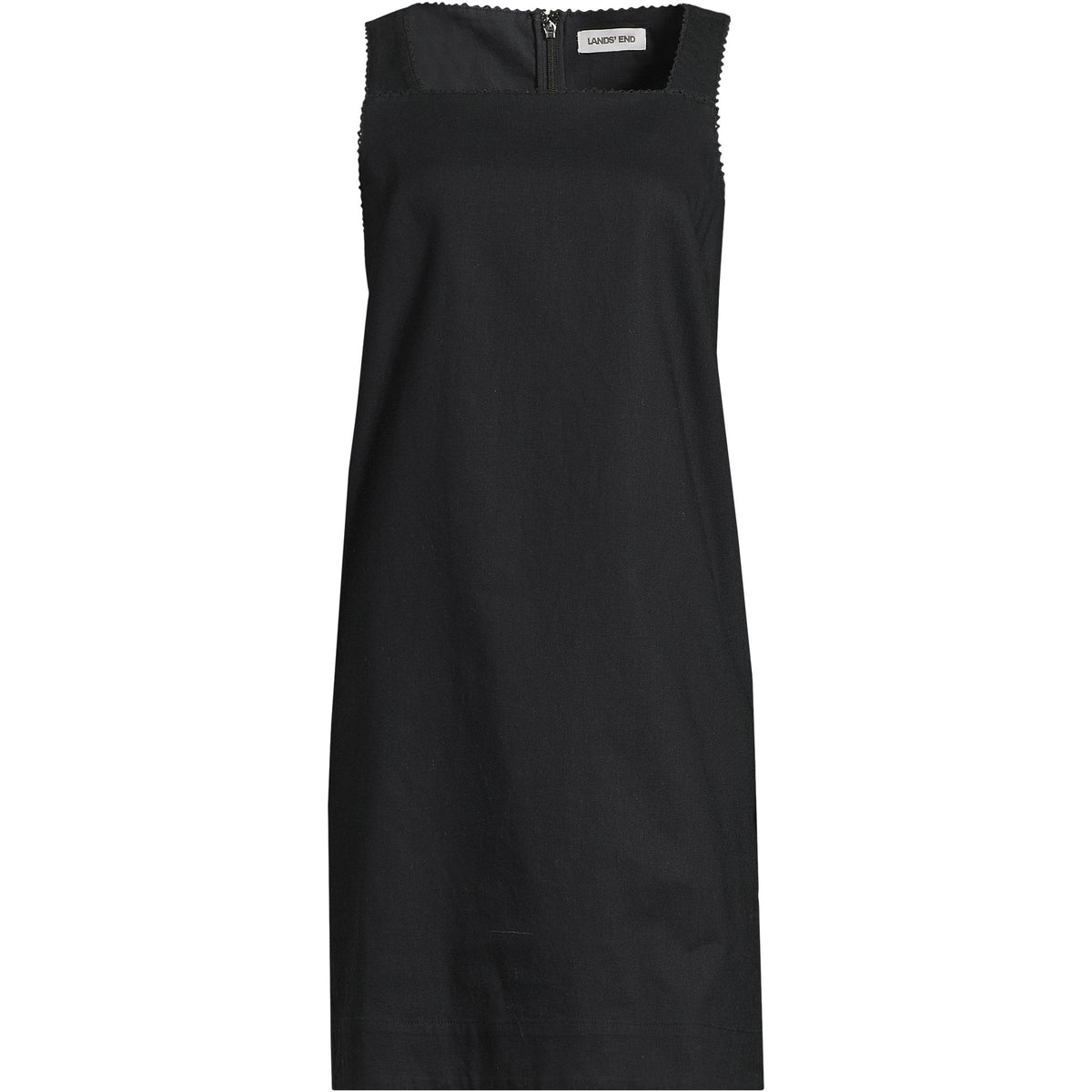 Women's Plus Size Linen Shift Above the Knee Dress