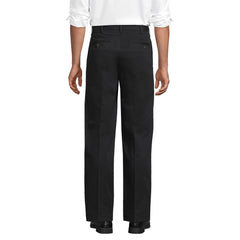 Men's No Iron Traditional Fit Plain Front Chino Pant