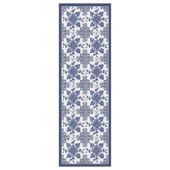Matterly Skid Resistant Floral Floor Mat