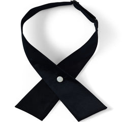 School Uniform Girls Solid Cross Tie