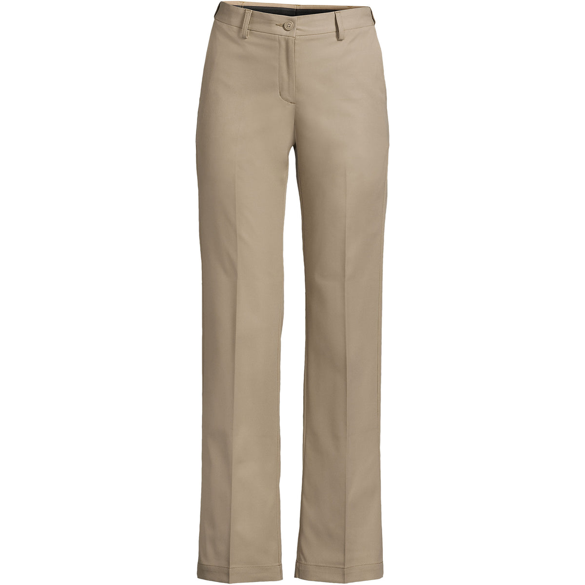 School Uniform Women's Recycle Active Chino Comfort Waist Straight Leg Pants