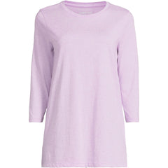 Women's Tall 3/4 Sleeve Cotton Supima Tunic