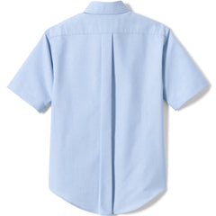 School Uniform Men's Short Sleeve Oxford Dress Shirt