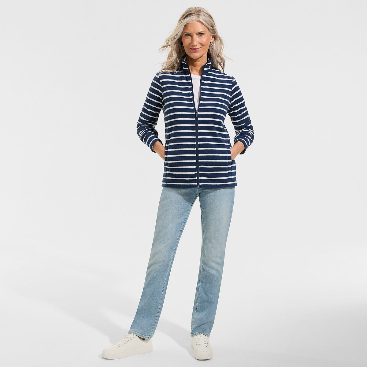 Women's Anyweather Fleece Full Zip Print Jacket