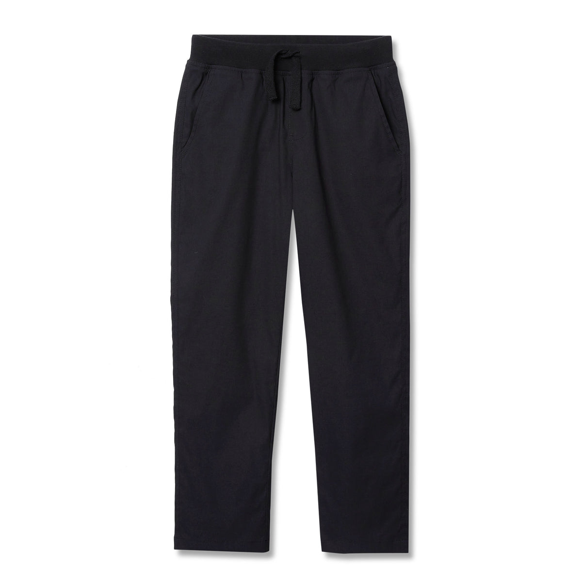 Boys Iron Knee Stretch Jersey Lined Pull On Pants
