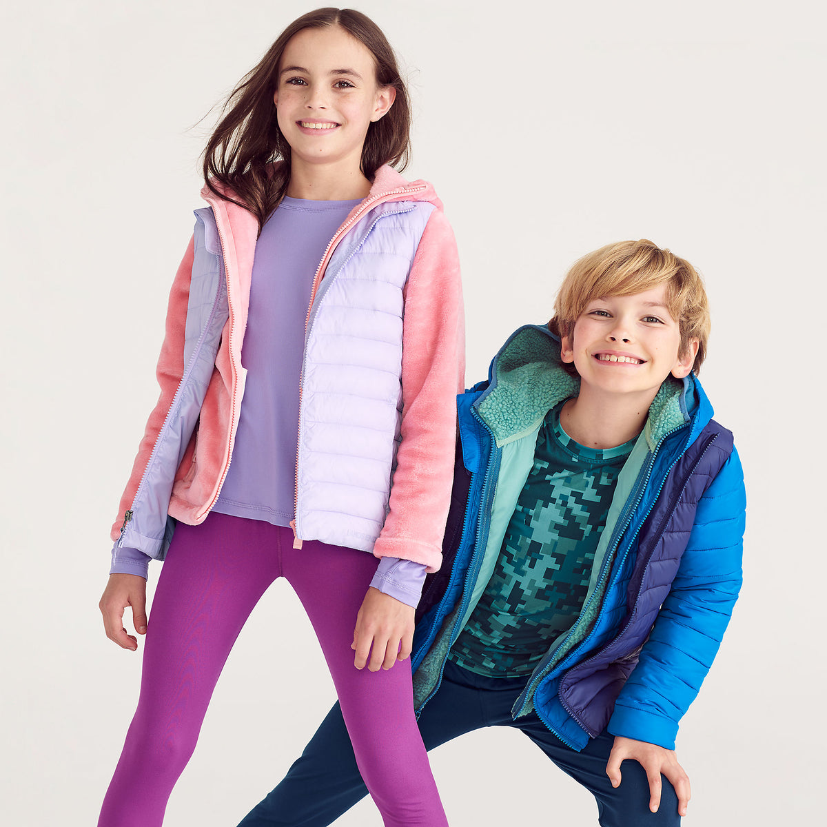 Kids FeatherFree TM Insulated Packable Vest