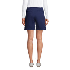 Women's Petite Pull On 7" Chino Shorts