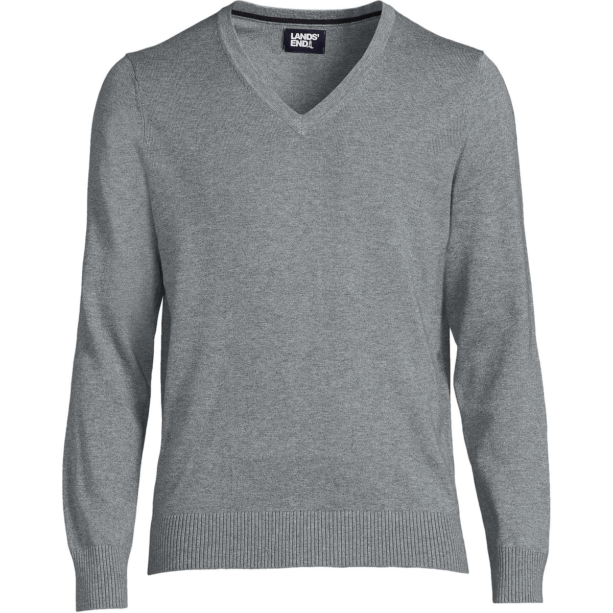 Unisex Big Cotton Modal Vneck Pullover Sweater