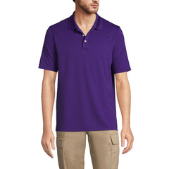 Men's Short Sleeve Solid Active Polo Shirt