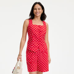 Women's Poplin Square Neck Vest