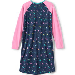 Girls Long Sleeve Jersey Nightgown
