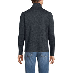 Men's Big Sweater Fleece Zip Front Jacket