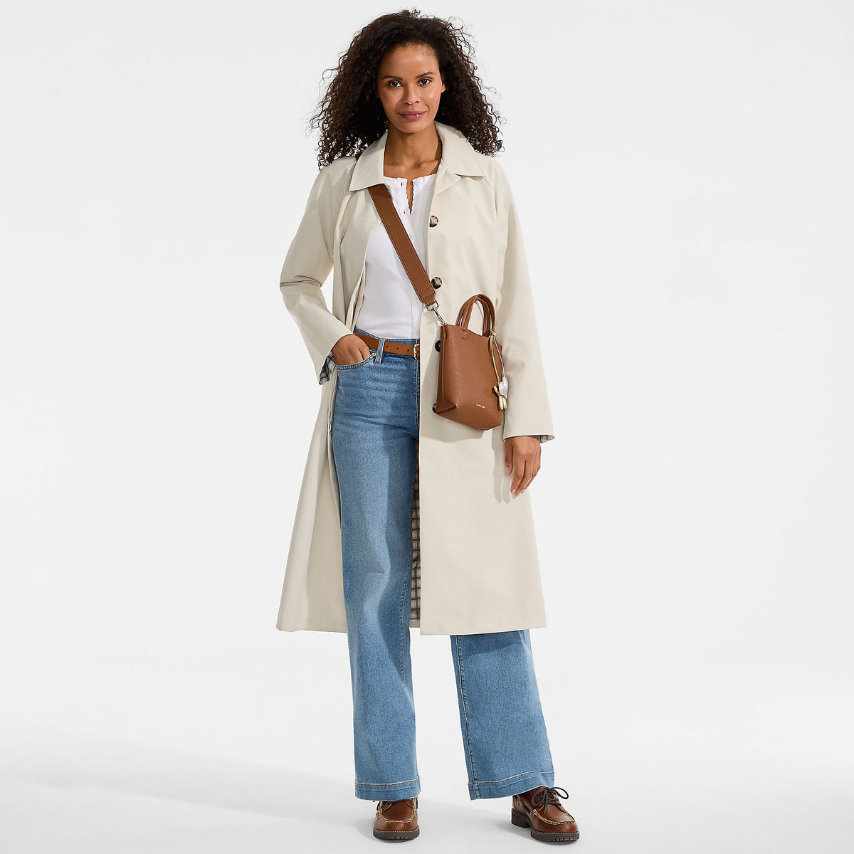 Women's Petite Mac Raincoat