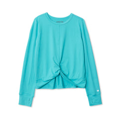 Girls Active Long Sleeve Twist Top