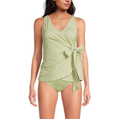 Women's D-Cup Side Tie Tankini Top