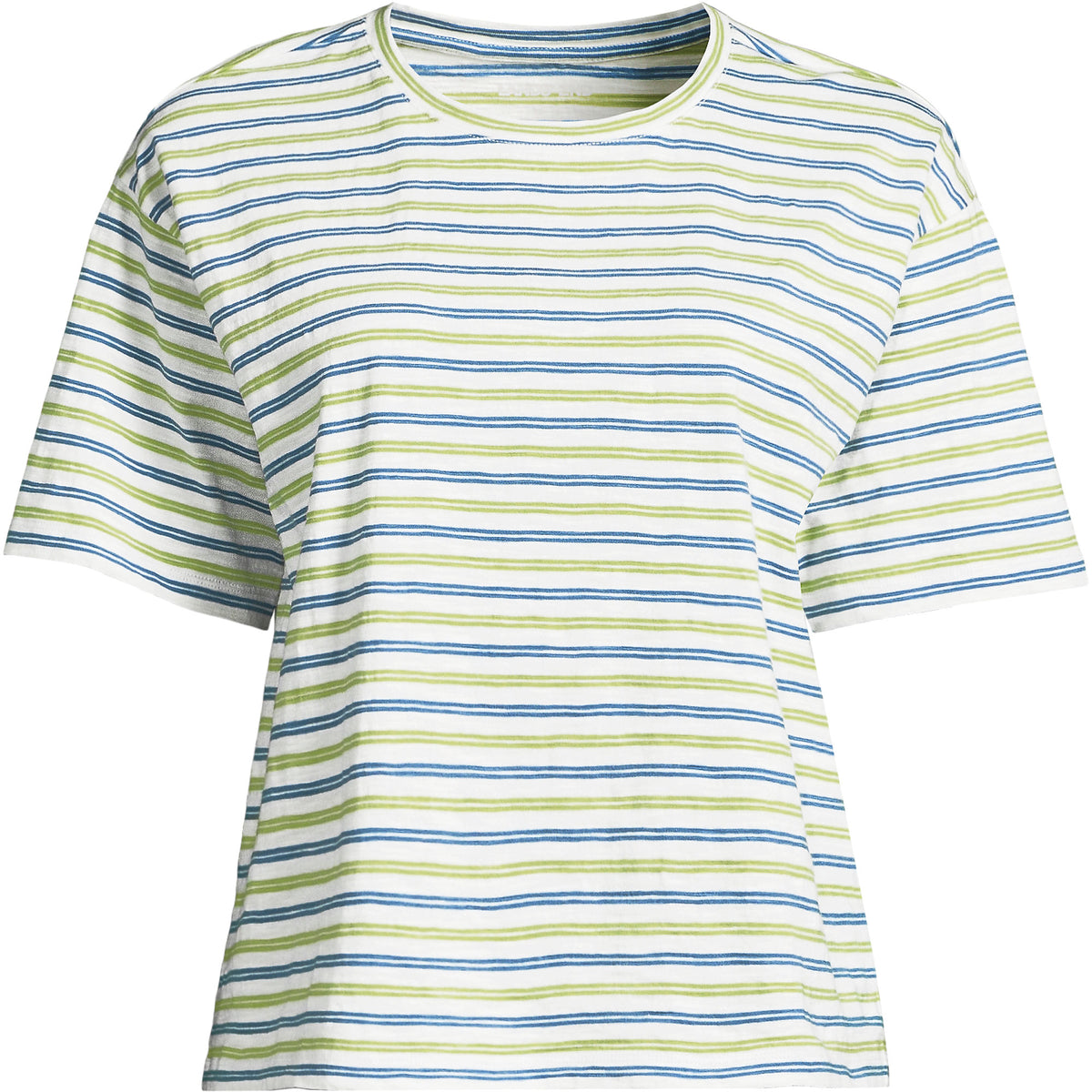 Women's Plus Size Short Sleeve Slub Jersey T-Shirt